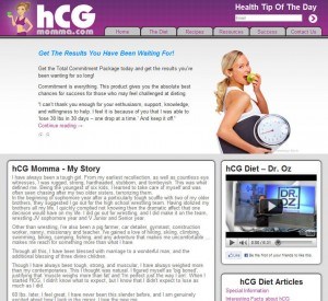 Website Design And Development For HCG Momma Website Design And Development For HCG Momma