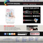 Print Photo Canvas Ecommerce Web Design