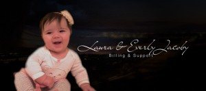 Laura Jacoby and her duaghter Everly - Laura helped found My Favorite Web Designs and manages the billing for SEO clients