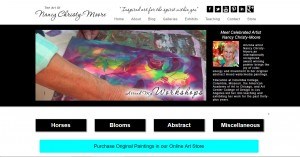Website design for artist In Surprise