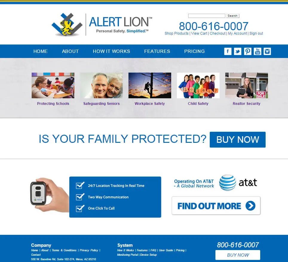 A wordpress website with e-commerce functionality designed and developed by My Favorite Web Designs for a Gilbert Arizona business