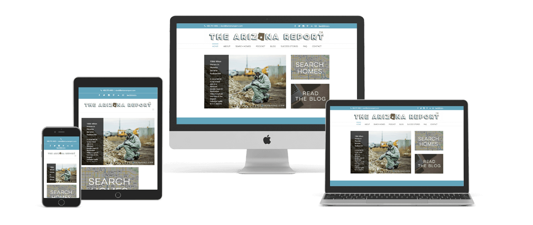 seo web design for the arizona report