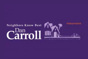 logo for dan carrol's political campaign website