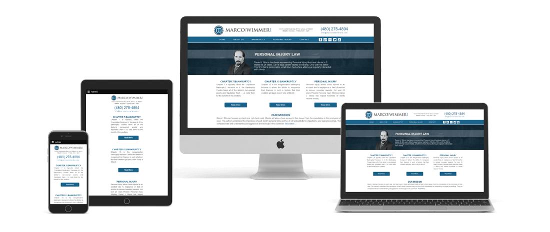 seo website editor for law firm marco wimmer