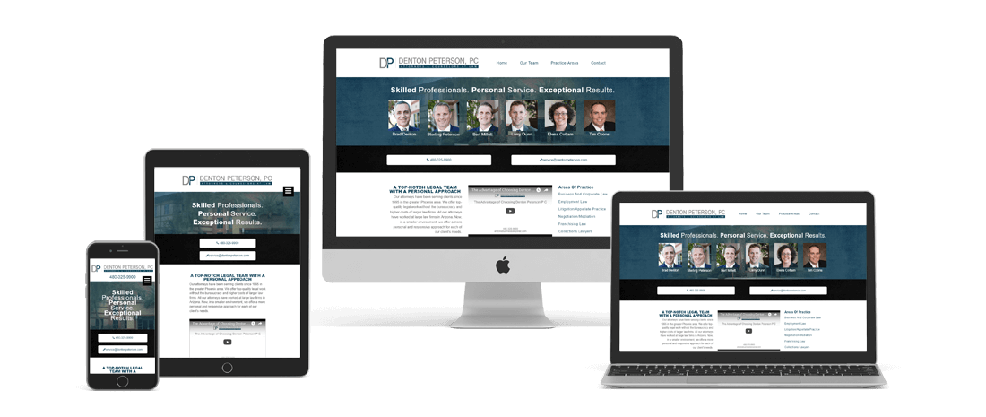 seo website for denton peterson law firm