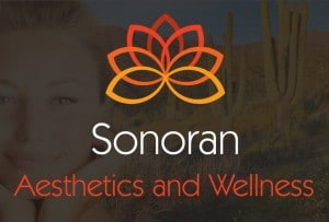 logo for botox services, sonoran aesthetics and wellness