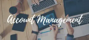 Account Management with my favorite web designs