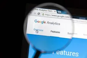 google analytics modern web design
