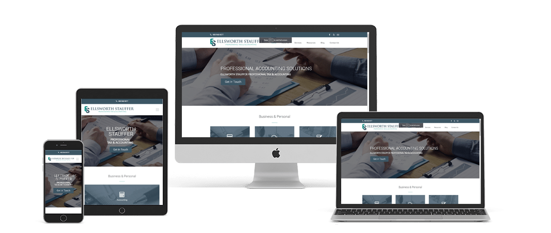 ellsworth stauffer tax accounting website design and seo