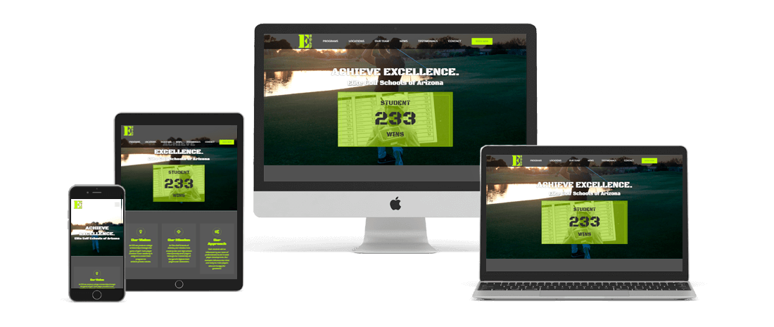 Seo Website Elite Golf School Arizona
