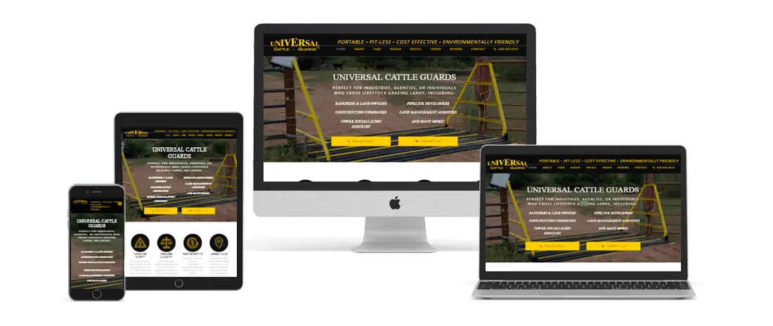 Seo Website for Universal Cattle Guards