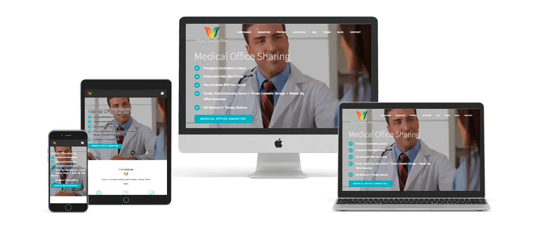 Seo Website for Viva Med Suites